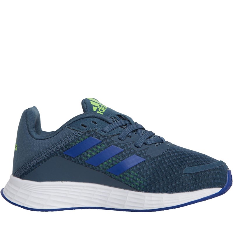 adidas Kids Duramo SL Neutral Running Shoes Legend Blue/Royal Blue/Signal Green