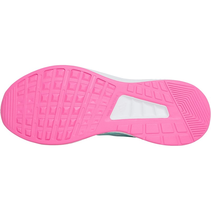 adidas Kids Runfalcon 2.0 Neutral Running Shoes Clemintine/Footwear White/Acid Mint
