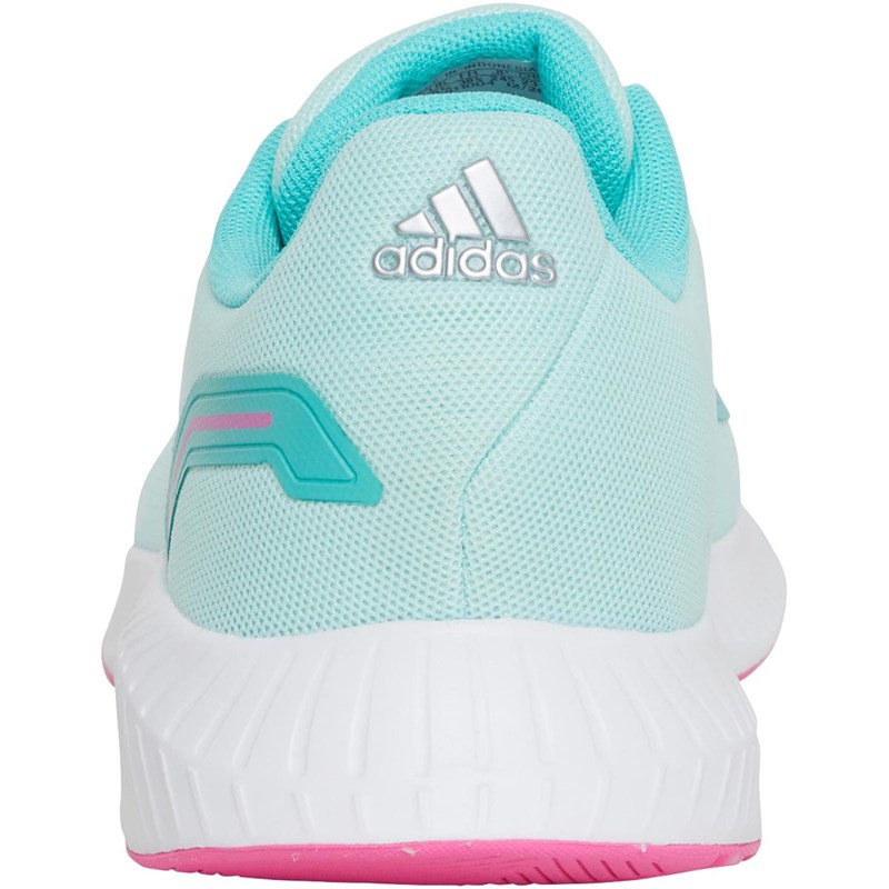 adidas Kids Runfalcon 2.0 Neutral Running Shoes Clemintine/Footwear White/Acid Mint