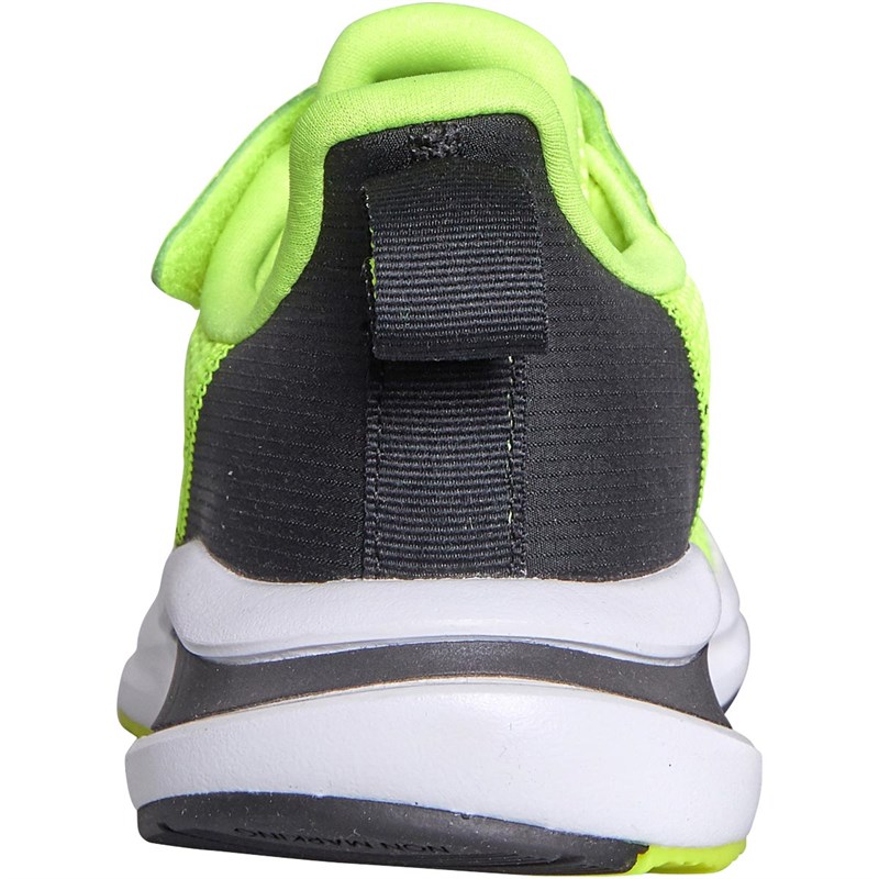adidas Kids Fortarun Neutral Running Shoes Solar YelLow/Core Black/Footwear White