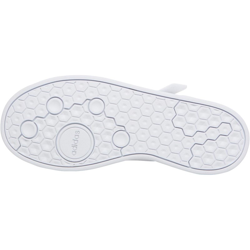 adidas Kinder BREAKNET Hallensportschuhe Weiß