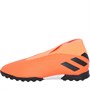 adidas Kids Nemeziz 19.3 Laceless TF Astro Football Boots Signal Coral/Core Black/Solid Red
