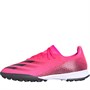 adidas Junior X GHOSTED.3 TF ASTRO Football Boots Shock Pink/Core Black/Screaming Orange