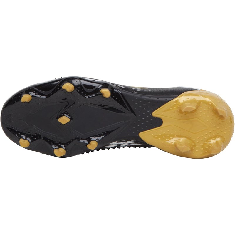 adidas Kids Predator Mutator 20.1 Firm Ground Football Boots Footwear White/Gold Metallic/Core Black