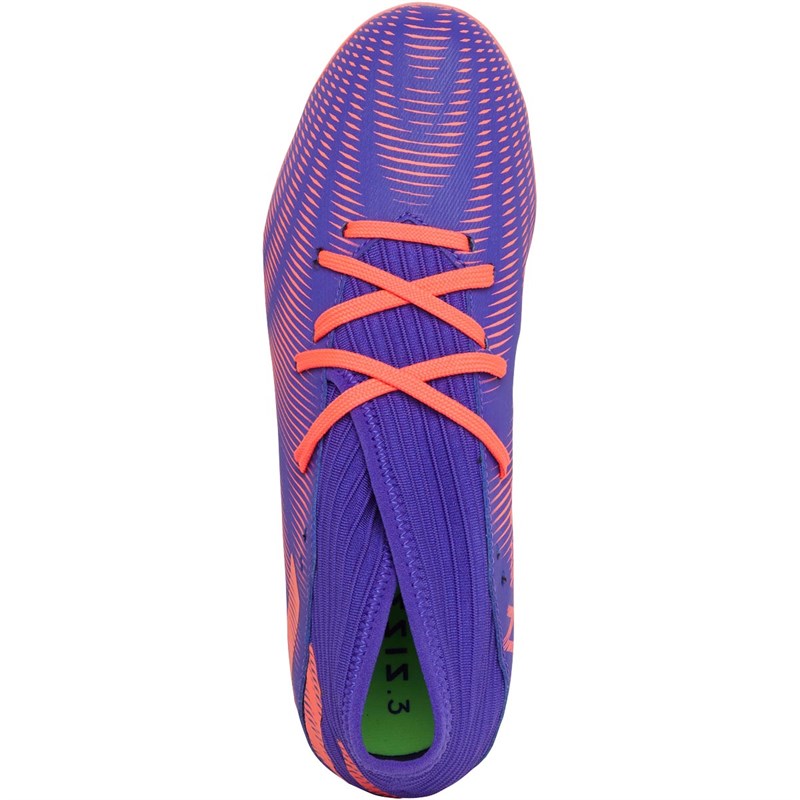 adidas Chłopięce Nemeziz.3 Multi Ground Buty Piłkarskie Niebieski