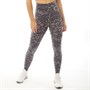 adidas Womens Believe This Graphic Long Tights Leggings Grey Three/Print