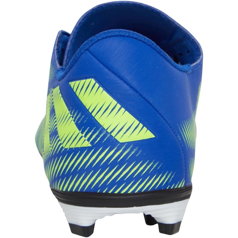 adidas Kids Nemeziz.4 FXG Flexible Football Boots Royal Blue/Solar Yellow/Footwear White