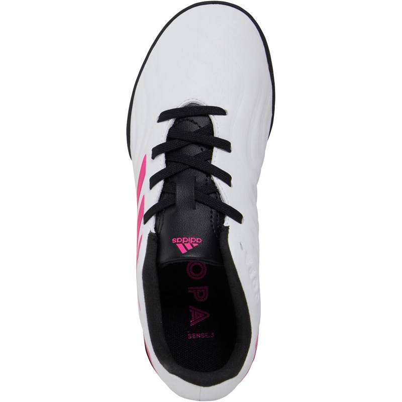 adidas Kids Copa Sense.3 TF Astro Football Boots Footwear White/Footwear White/Core Black