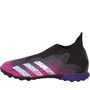adidas Kids Predator Freak.3 Laceless TF Football Boots Core Black/Footwear White/Shock Pink