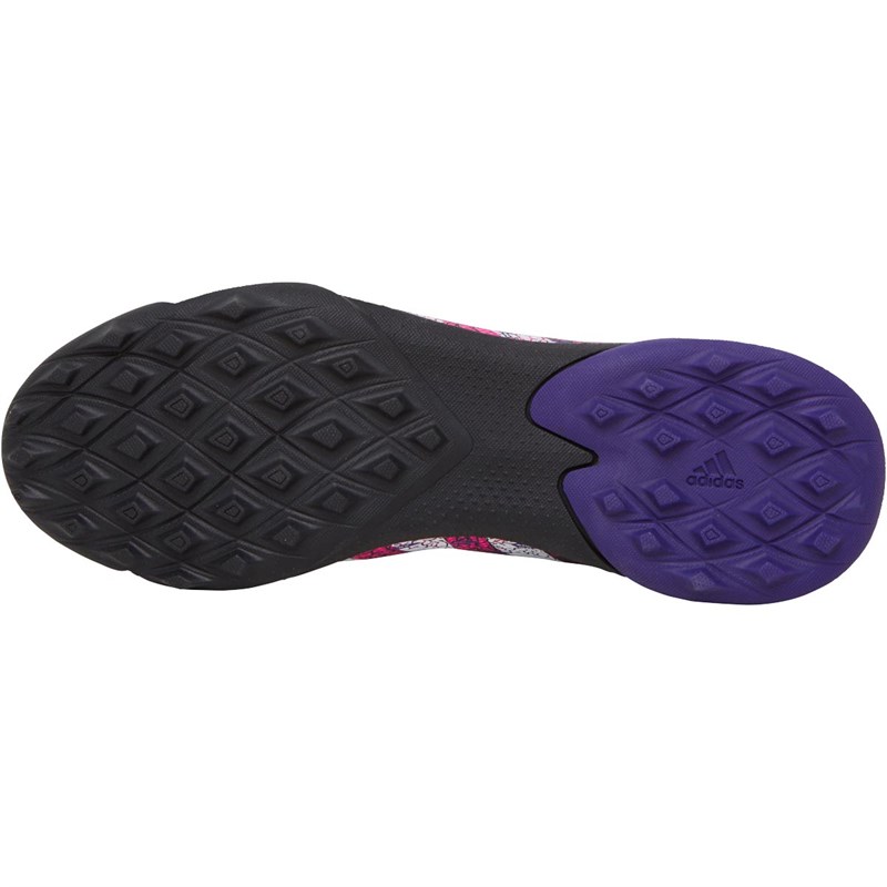 adidas Kids Predator Freak.3 Laceless TF Football Boots Core Black/Footwear White/Shock Pink