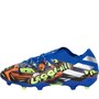 adidas Kids Nemeziz Messi 19.1 FG Firm Ground Football Boots Royal Blue/Silver Metallic/Solar Yellow