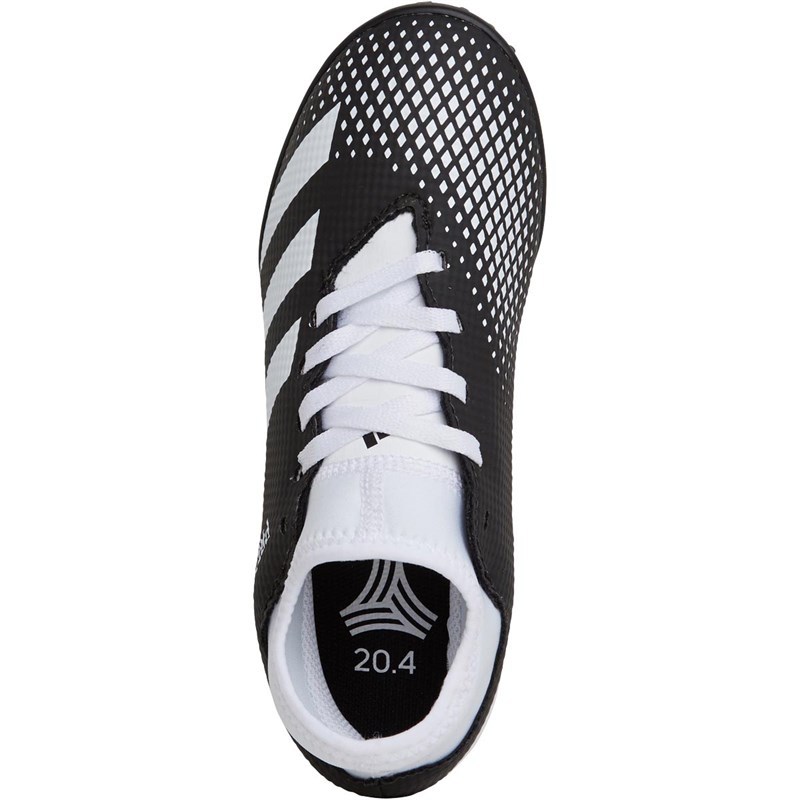 adidas Jungen Predator 20.4 IIC TF J Turf Fussballschuhe Schwarz