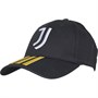 adidas Unisex JFC Juventus Baseball Cap Czapki Czarny