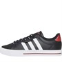 adidas Mens Daily 3.0 Trainers Core Black/Footwear White/Legend Red