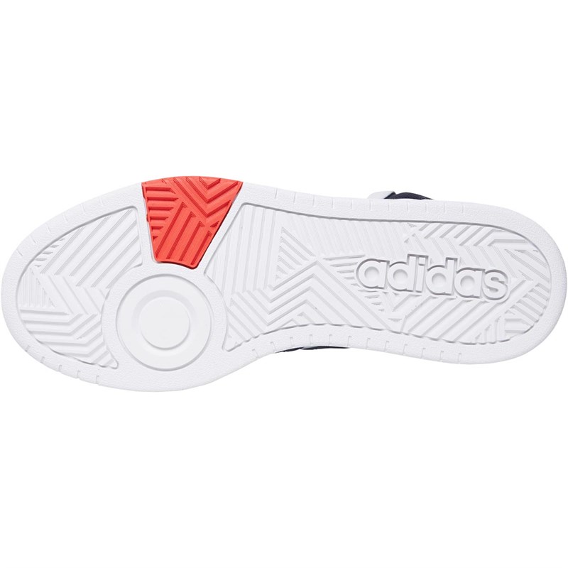 adidas Baskets Hoops 3.0 Mid Classic Vintage Homme Blanc
