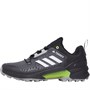 adidas Mens Terrex Swift R3 Walking Shoes Core Black/Grey One/Solar Yellow