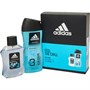 adidas Herre Ice Dive Feel The Chill Set Two Piece (250ml Shower Gel & 100ml EDT) Fragrance Flerfarvet