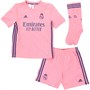 adidas Børn RMCF Real Madrid Away Mini Kit Fodboldtrøjer Lyserød