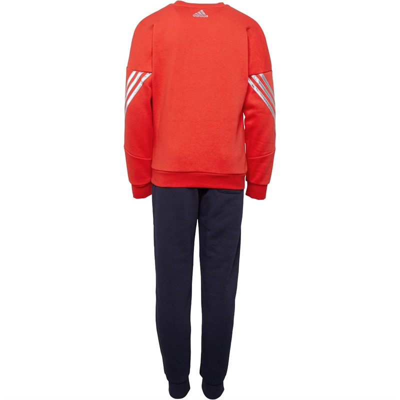 adidas Childrens Holiday Set Vivid Red/Legend Ink