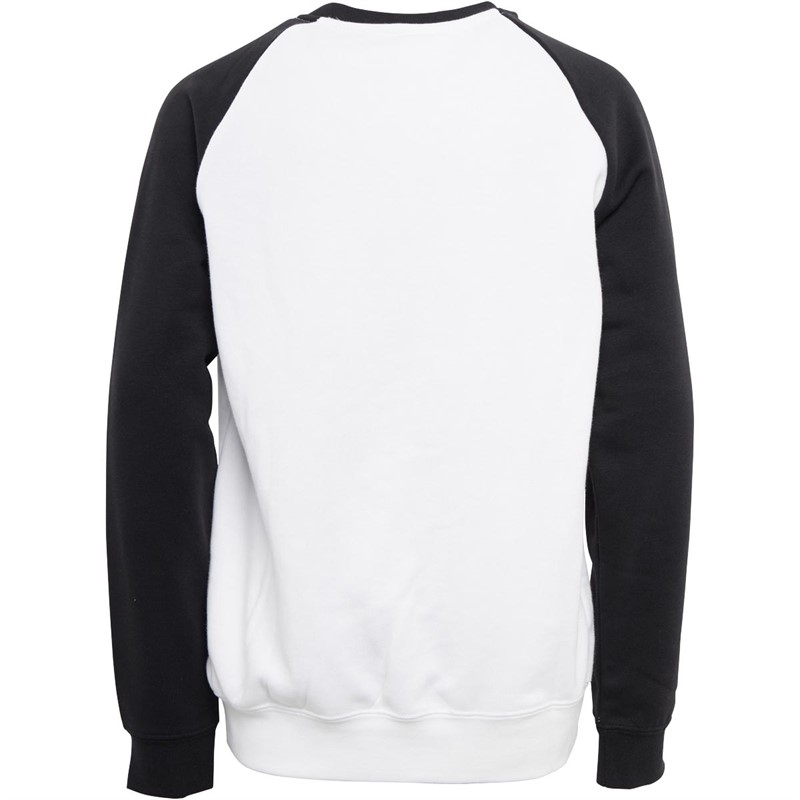 adidas Junior JFC Juventus Crew Sweatshirt Black/White