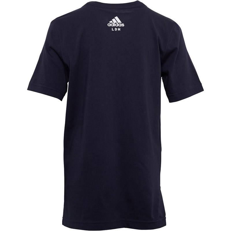 adidas Junior London City Limits T-shirt Legend Ink