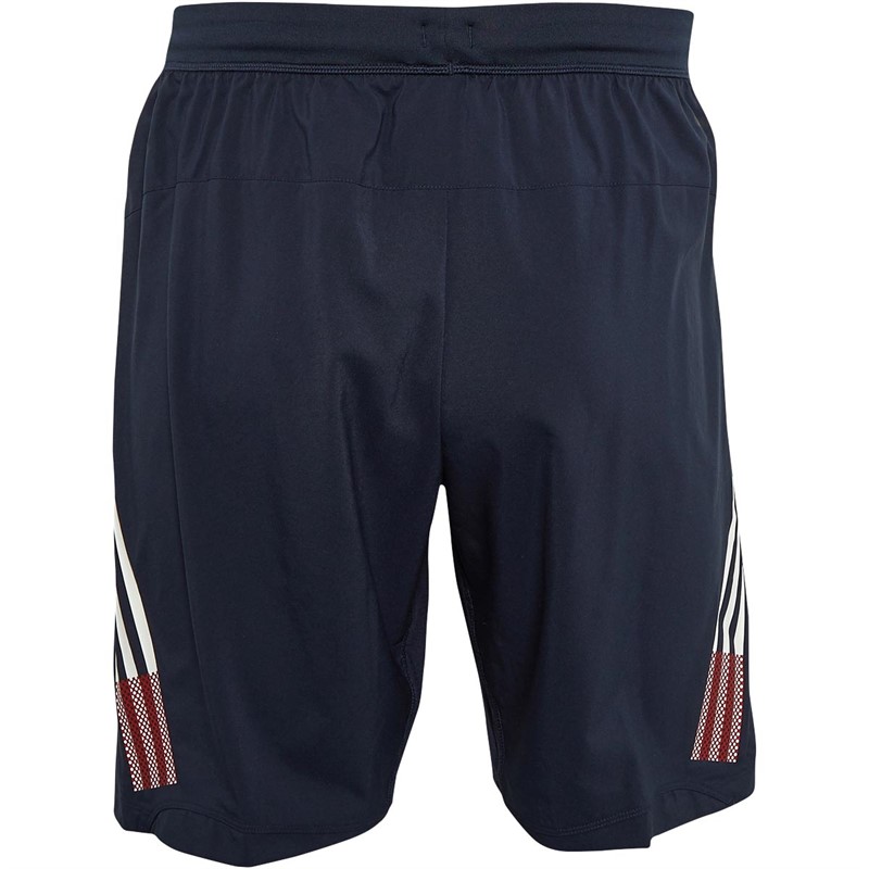 adidas Mens 4KRFT 3-Stripes 9-Inch Shorts Legend Ink