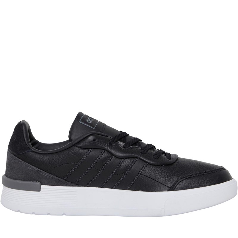 adidas Mens Clubcourt Trainers Core Black/Core Black/Carbon