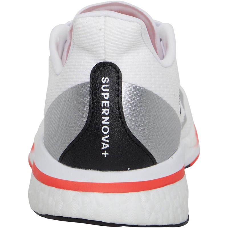 Buy adidas Mens Supernova+ Boost Neutral Running Shoes Footwear White ...