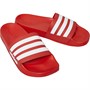 adidas Heren Adilette Cloudfoam Slides Slippers Rood
