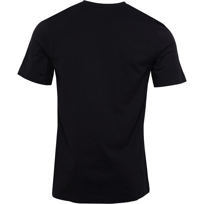 Buy adidas Mens Essentials 3-Stripes T-Shirt Black/White