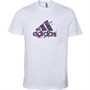 adidas Herren Reverse Retro Aero 3-stripes Graphic T-Shirts Weiß