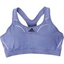 adidas Womens Believe This Heat.Rdy Sports Bra (Plus Size) Orbit Violet/White