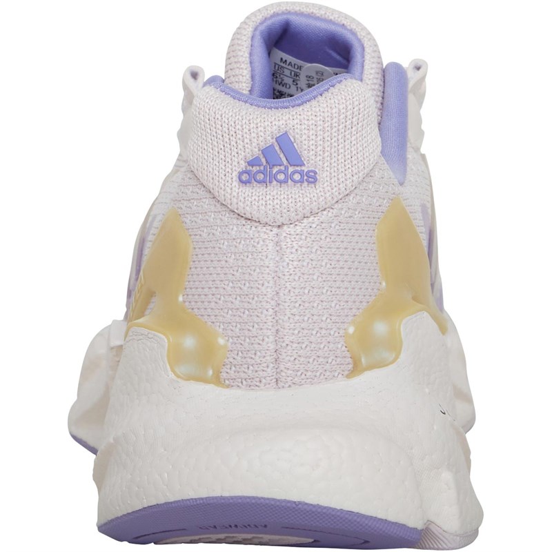 adidas Womens X9000L4 Orchid Tint/Footwear White/Orange Tint
