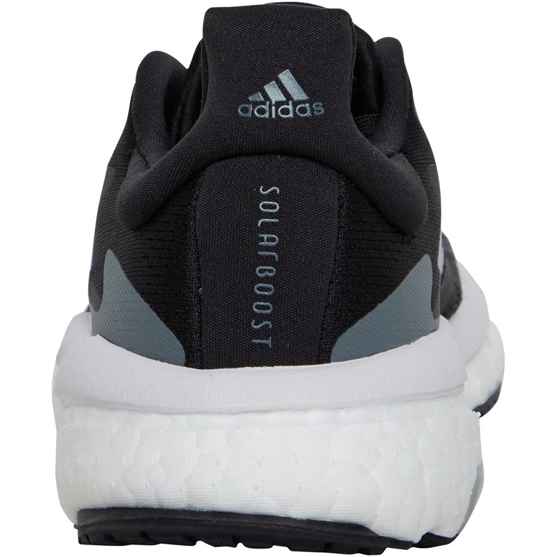 adidas Womens Solarboost 3 Neutral Running Shoes Core Black/Halo Silver/Grey Six