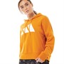adidas Womens adidas Sportswear Future Icons Hoodie Focus Orange/White