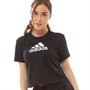 adidas Damen Designed 2 Move Aeroready Logo Performance Sporttops Schwarz