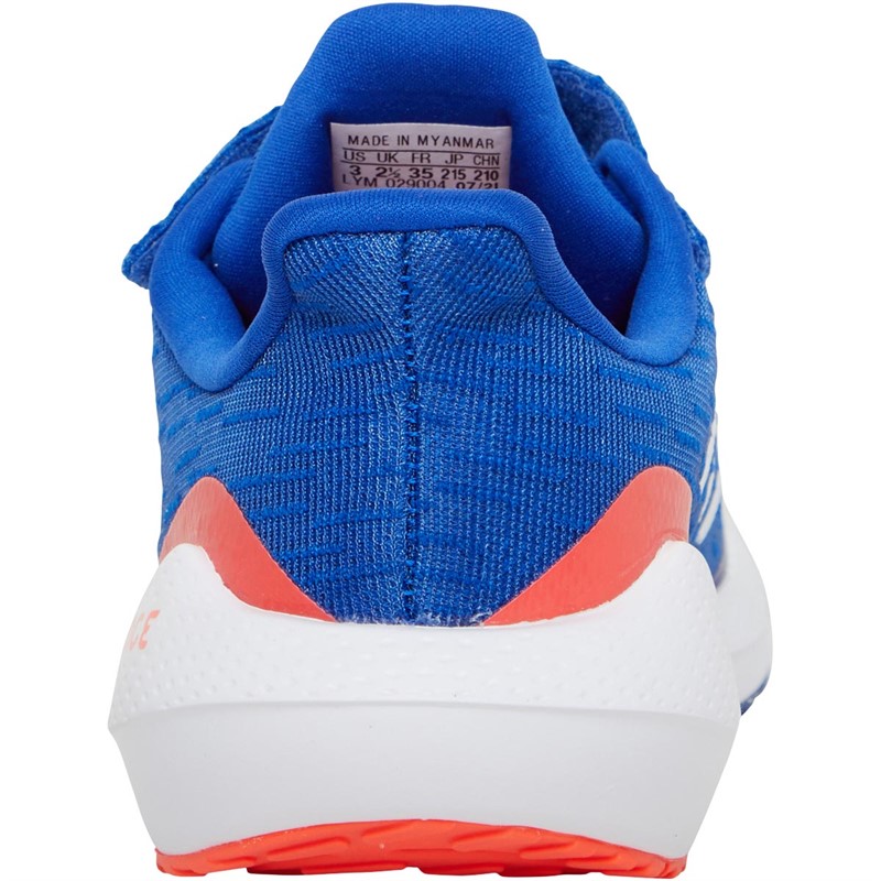 adidas Childrens EQ21 Run Trainers Royal Blue/Footwear White/Solar Red