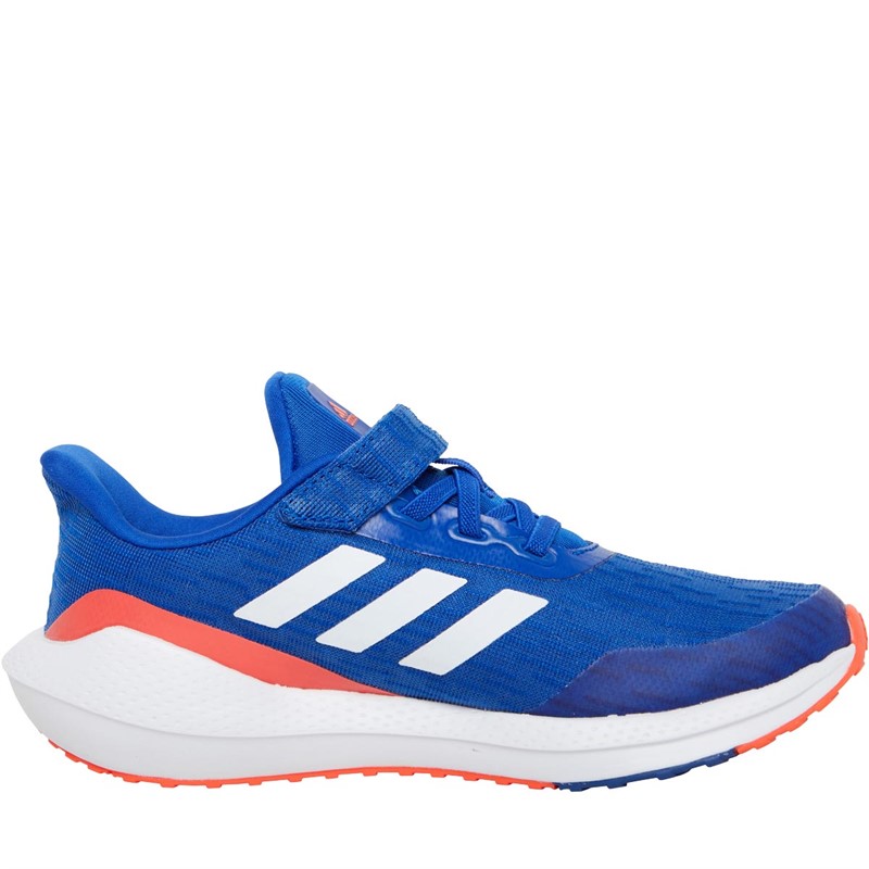 adidas Childrens EQ21 Run Trainers Royal Blue/Footwear White/Solar Red