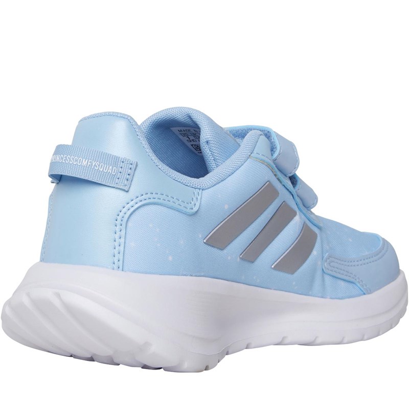 adidas Childrens Tensaur Run Trainers Clear Sky/Silver Metallic/Clear Sky