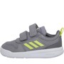 adidas Infant Tensaur Trainers Grey Three/Acid Yellow/Grey Four