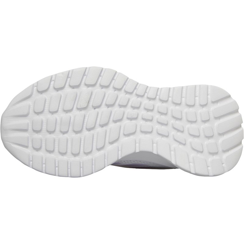 adidas Childrens Tensaur Trainers Footwear White/Purple Tint/Vapour Pink