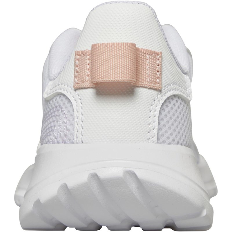 adidas Childrens Tensaur Trainers Footwear White/Purple Tint/Vapour Pink