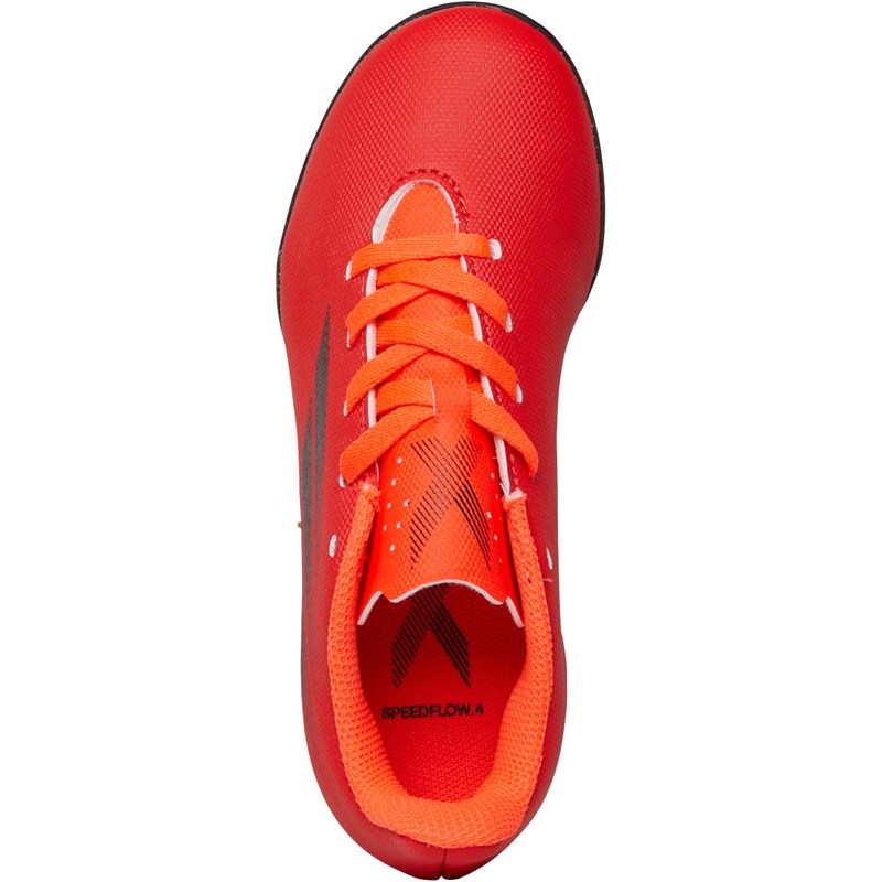 adidas Børn Childrens X Speedflow.4 TF Astro Fodboldstøvler Rød