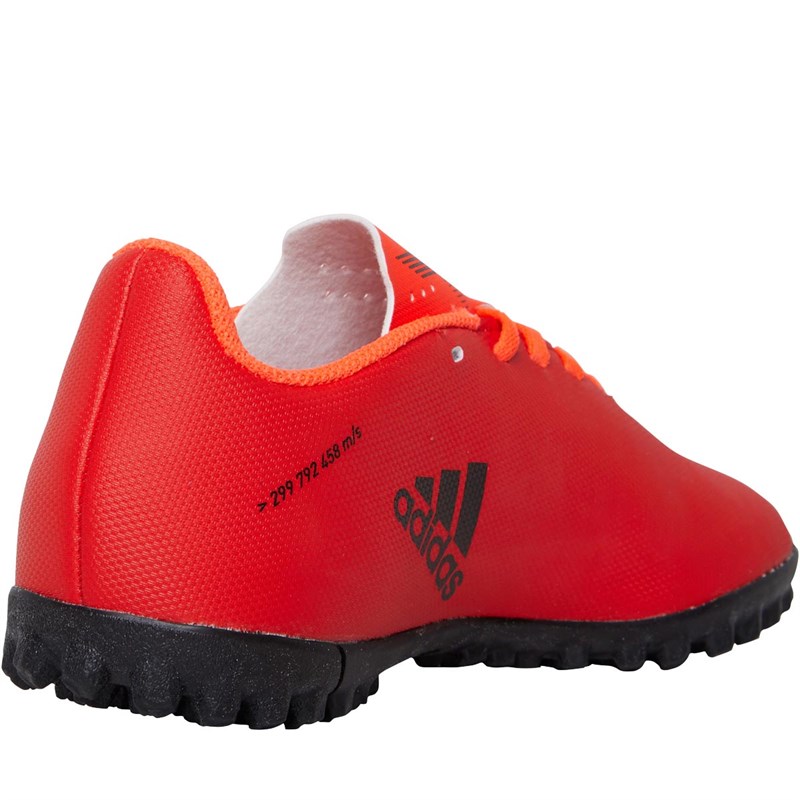 adidas Børn Childrens X Speedflow.4 TF Astro Fodboldstøvler Rød