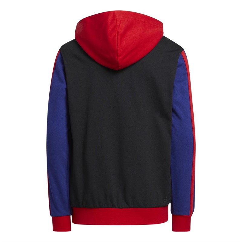 adidas Børn Childrens Lil Stripe Graphic Hættetrøjer Sort