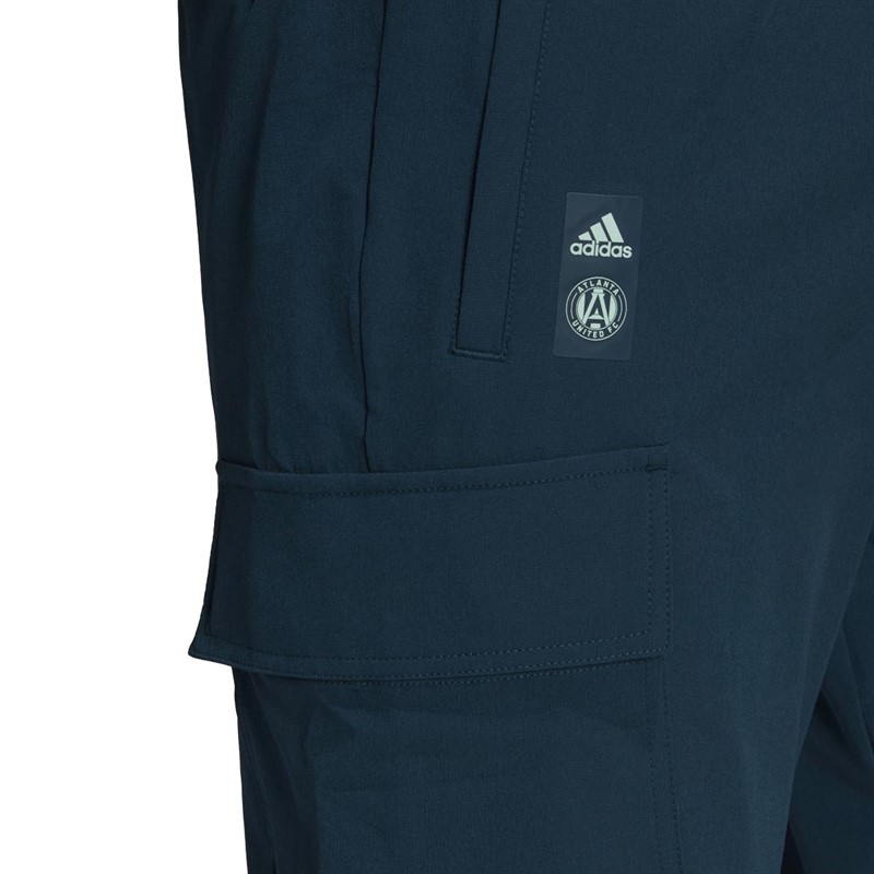 adidas Herre Atlanta United FC Travel Bottoms Sport træningsbukser Grøn