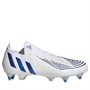 adidas Chaussures de Foot Predator Edge.1 Low SG Soft Ground Homme Blanc