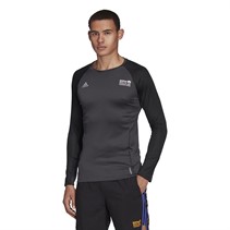 adidas Heren Berlin Marathon Sports Performance Tops Grijs