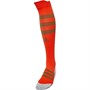 adidas Mens HQ Harlequins Traction Techfit Socks Bold Orange/Focus Olive
