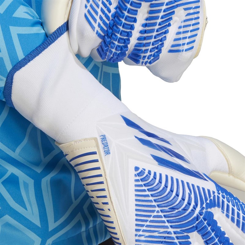 adidas Herren Predator Pro Fingersave Goalkeeper Fußball Zubehör Weiß